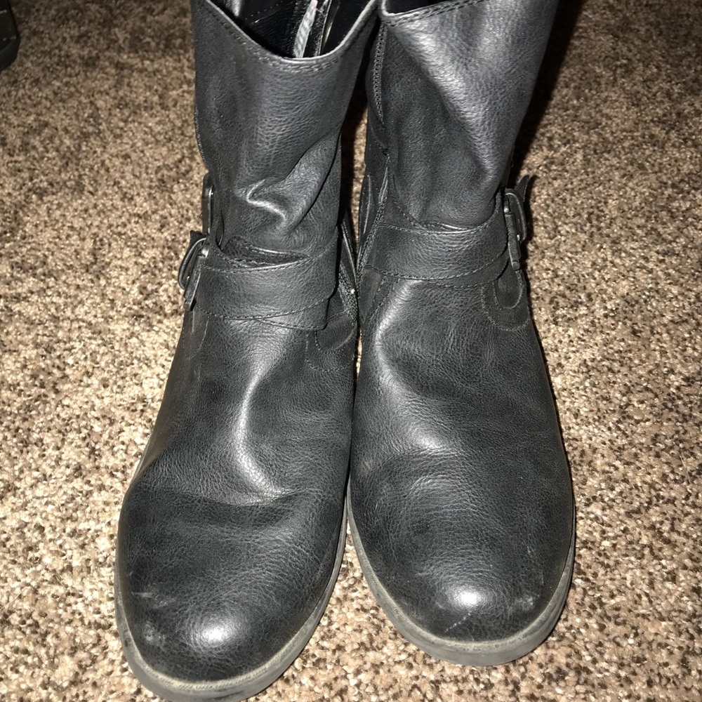 Rampage black booties